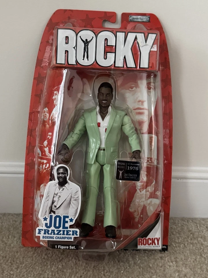 Rocky Balboa Fumando Joe Frazier Campeón de Boxeo 1976 Nuevo 2006 Foto 1 de 2