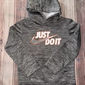 Boys Nike Just Do It Hoodie Size 7 - Picture 1 of 6