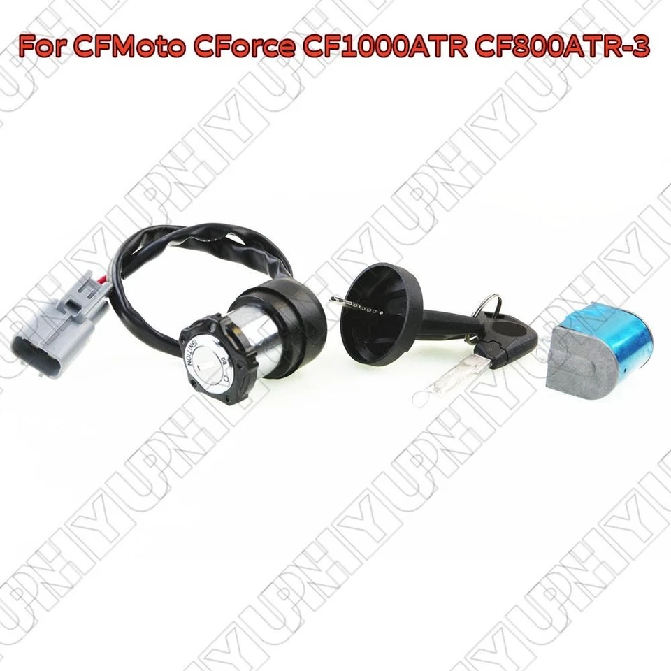 Ignition Lock Switch Key 9AWV0110002H00 For CFMoto CForce CF1000ATR CF800ATR-3 - Image 1 of 4