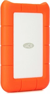 LaCie Rugged Mini 4TB USB 3.0 Portable Hard Drive - Picture 1 of 5