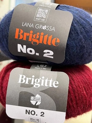 Lana Grossa Brigitte No.2, Alpaka/BW/Schurwolle,  50g ca.140m, versch.Farben - Bild 1 von 2