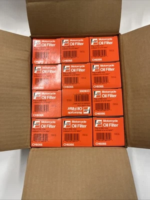 LOT  of 12  Fram CH6066 Oil Filter NEW in Box  with o-ring  motorcycle atv - Image 1 of 4
