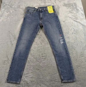 Levis 512 Jeans Mens 33x30 Blue Slim Taper Performance Denim Stretch Modern READ - Picture 1 of 16