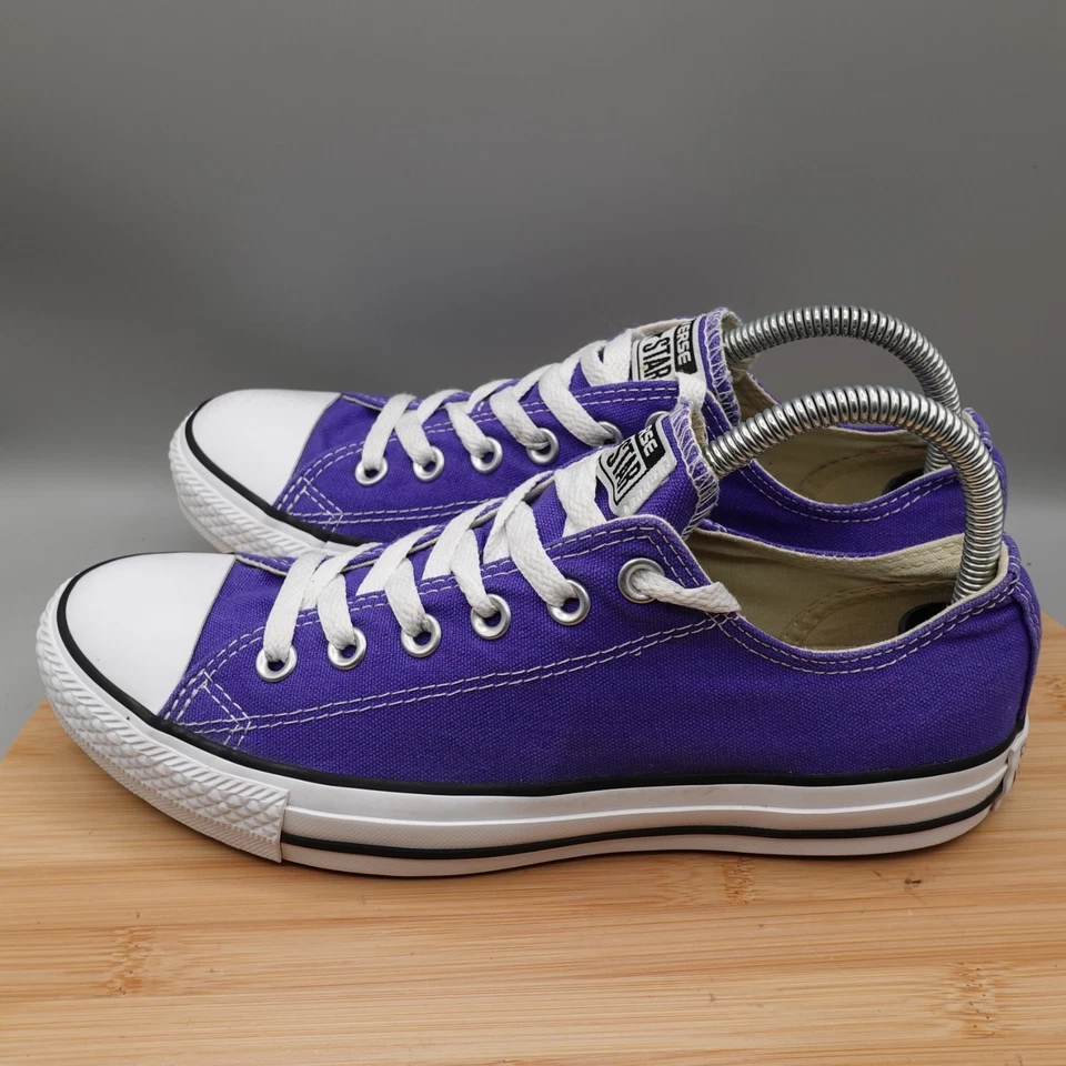 Zapatos Converse para hombre 7 mujer 9 púrpura Chuck Taylor All Star bajos defectos deportivos Foto 1 de 4