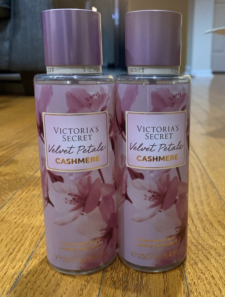 Victoria's Secret бархата лепестки кашемир аромат туман 8,4 унций набор из 2 - Изображение 1 из 1
