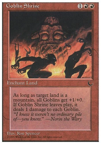 Goblin Shrine - Chronicles # MTG Magic The Gathering - Image 1 of 1