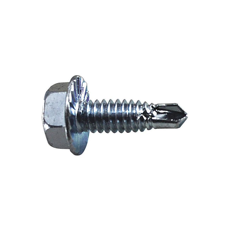 AMERICAN GARAGE DOOR SUPPLY MS1458 Hinge Screw,Self Driller,1 In.,PK24 5MVD3 - Image 1 of 1