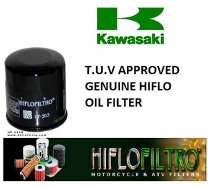 FITS KAWASAKI EX500 EX 500 R 07-09 HF303 OIL FILTER - Picture 1 of 1