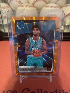 Nick Richards 2020-21 Donruss Rated Rookie ORANGE LASER SP - Picture 1 of 1