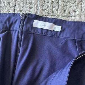 Lady Hagson Damen marineblau Tennis Aktiv Rock Größe 10 Polyester/Elasthan Taschen & - Bild 1 von 4