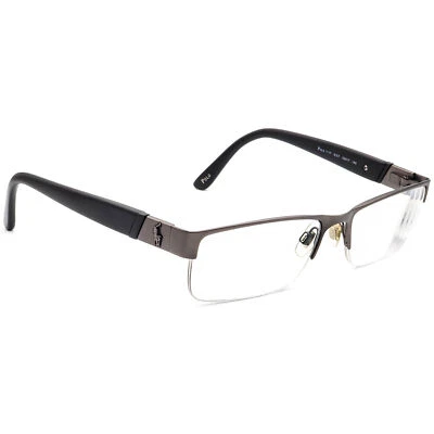 Gafas Polo Ralph Lauren PH1117 9157 Gunmetal/Negro Medio Borde Italia 56-17 140 Foto 1 de 4