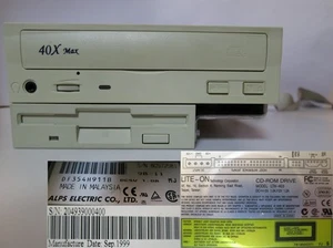 LITE-ON CD-ROM LTN-403 und ALPES ELECTRIC Diskettenlaufwerk  9-5 #2427 - Picture 1 of 1