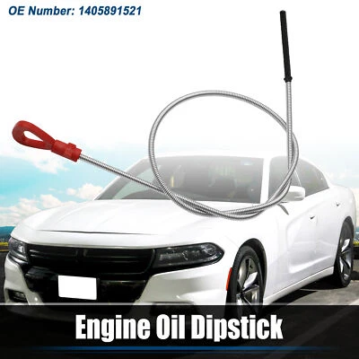 Engine Oil Fluid Level Dipstick for Mercedes-Benz For Dodge No.1405891521 - Image 1 of 4