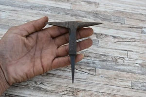 Vtg Iron Silversmith Jewelry Making Miniature Anvil Tools Farm Barn Decor 4.3 Oz - Picture 1 of 11