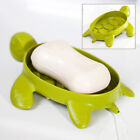Cute Sea Turtles Soap Box Non-slip Sponge Soap Drain Holder Bathroom Accessor=M2