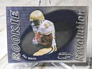 2000 Quantum Leaf Rookie Revolution Dez White /5000 SP Chicago Bears - Picture 1 of 2