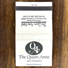 Vintage Matchbook The Queen Anne Hotel San Francisco Ca Matches Unstruck