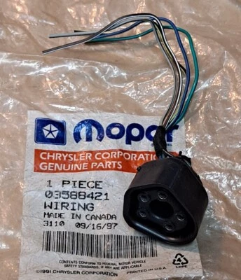 Camión Dodge Chrysler Plymouth 1972-1987 nuevo MoPar conector de ecu y cableado Foto 1 de 2