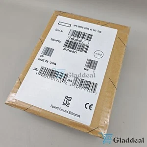 New VK000480GWJPE HPE Sub PN SEALED HPE 480GB SATA 6G RI SFF SC DS SSD - Afbeelding 1 van 10