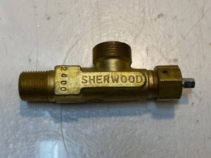 Sherwood 2400 Acetylene Cylinder Compression Gas Valve S10 | 18mm & 23mm Thread - Picture 1 of 8