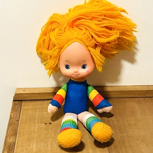 Hallmark Mattel Rainbow Brite Doll 12" Vtg 1983 Plush Soft Taiwan**READ** - Picture 1 of 9