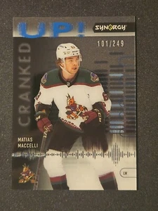 22-23 Synergy Matias Maccelli Cranked Up Rookie #/249 🚨🚨🚨 Utah HC  - Picture 1 of 2