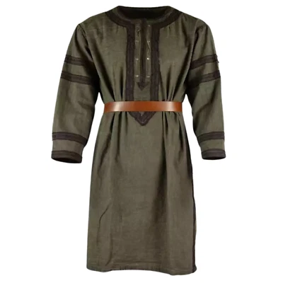 Medieval Viking Tunic for Men – Renaissance Knight Costume for SCA & Fantasy ART - Image 1 of 4