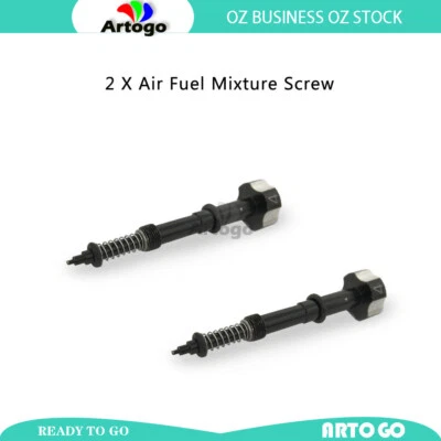 2X Air Fuel Mixture Screw Adjuster Keihin Carb For Husaberg FE 550E/6 2004-2008 - Imagem 1 de 4