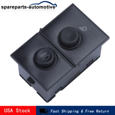 Interruptor de botón de luz antiniebla para GMC Sierra 1500 2500 3500 Cadillac 15143597 Foto 1 de 4