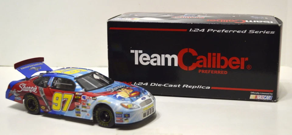 Team Caliber #97 Kurt Busch Superman Justice League 2004