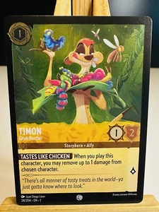 Timon - Grub Rustler 24/204 [Foil] Common [NM][The First Chapter] Disney Lorcana - Picture 1 of 3