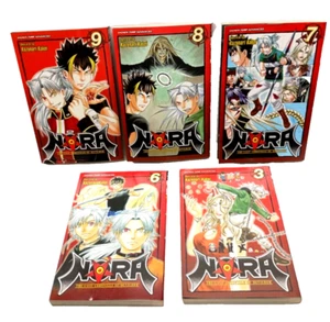 5 NORA Manga graphic novels #s 3 - 6 - 7 - 8 - 9 Kazun Kakei 5-book-lot nice - Picture 1 of 7
