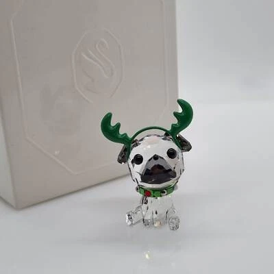 Swarovski Holiday Cheers Mops Welpe Christmas Pug Carlino Puppy 5625661 - Bild 1 von 4