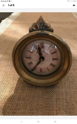 Vintage Thos. Saville (London 1862) Time Works, Incorporated Tabletop Clock - Image 1 of 4