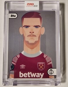 TOPPS PROJECT22 Declan Rice by Stanley Chow /22 *GREY*