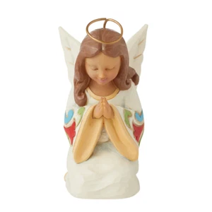 Figura Jim Shore ÁNGEL DE ORACIÓN MINI 6015535 NUEVO - Imagen 1 de 5