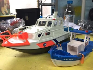 Playmobil barco guardacostas 4448 y Playmobil 5131 barco de pesca/arrastre - Imagen 1 de 12