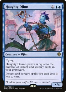 Haughty Djinn - 052/281 - Rare - Dominaria United DMU MTG - Picture 1 of 1