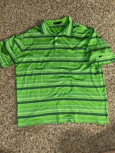Nike Tiger Woods Collection Polo Shirt Mens XL Green - Picture 1 of 3