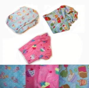 4X LITTLE MIMOS BABY GIRLS INFANT RECEIVING BLANKETS PINK BLUE COLOR 26"X26" NEW - Picture 1 of 11