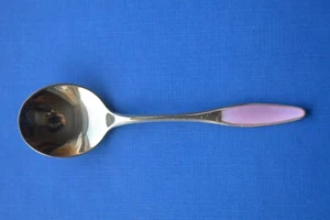 Jahrgang Sterling Silber Emaille Löffel Frigast Dänemark - Bild 1 von 3