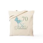 CafePress 70Th Birthday Butterfly Tote Bag (1419973899)
