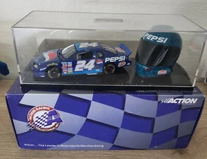 Jeff Gordon #24 Pepsi 1:32 Action Car 1:4 Helmet Set 1999 Limited Edition RARE - Picture 1 of 2