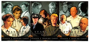 STARGATE SG1 SEASON 5 72-CARD COLLECTOR SET PLUS WRAPPER - Picture 1 of 1