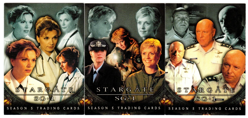 STARGATE SG1 SEASON 5 72-CARD COLLECTOR SET PLUS WRAPPER - Image 1 of 1