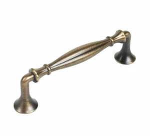 Tirador de gabinete Century Fiori 27867-IB Imperial Bronce 4" manija central - Imagen 1 de 5