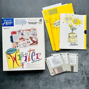 Microsoft Home Creative Writer (Mac, 1.44MB 3 1/2" Disk) Program 1994 - Picture 1 of 7