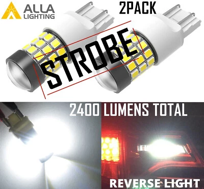 LED 7440 Strobe Blinking Flashing Reverse Light Bulb for Chevy GM,Safety Warning - Image 1 of 4
