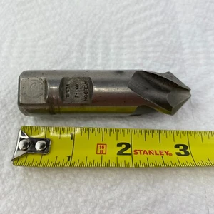 Weldon 7/8 HSS Spiral or Twist Tapered End Mill 3 1/8" Long Spiral B63 - Picture 1 of 7