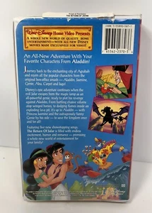 The Return of Jafar (VHS, 1994) - Picture 1 of 2